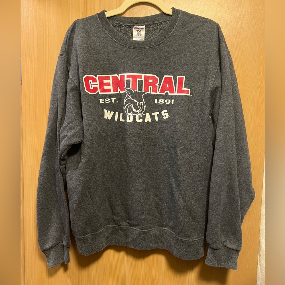 central washington wildcats long sleeve pullover